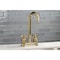 Kingston Brass KB8492ZX Millennium Bar Faucet, Polished Brass KB8492ZX - alternate 5